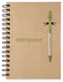 Green Eco Hard Cover Notebook