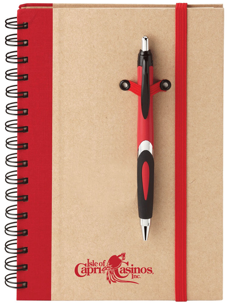 100% recycled 5 x 8 in. notebook